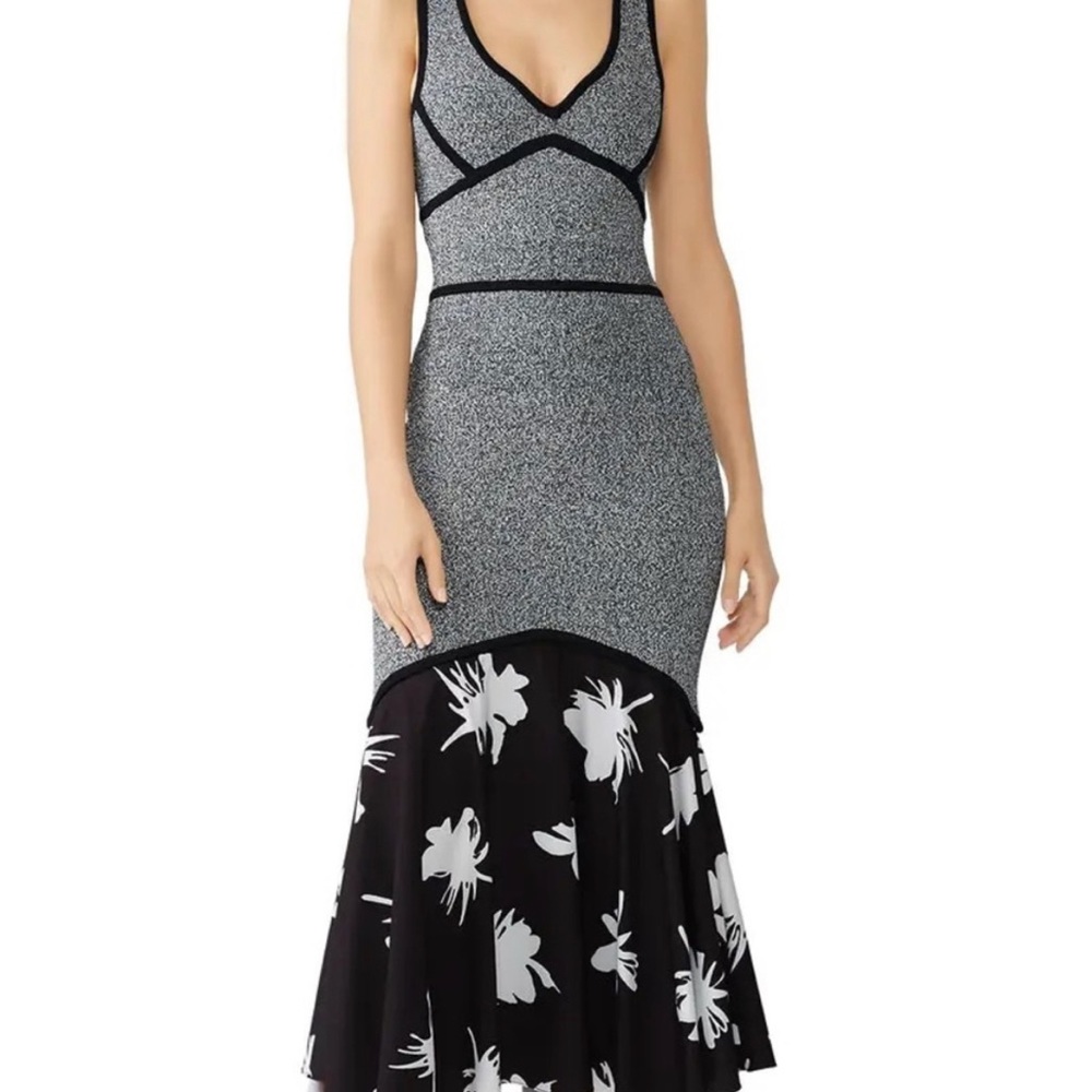 Prabal Gurung Contrast Hem Dress